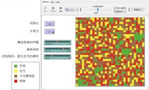 Read more about the article 【netlogo教學】第9章：細胞自動機模擬都市土地使用變化