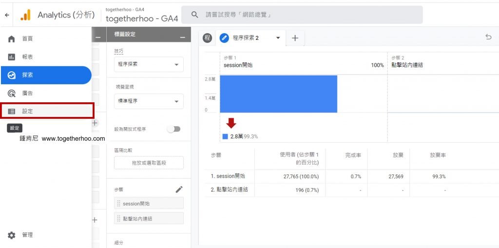 GA4-移轉GA4-新增自訂維度-設定